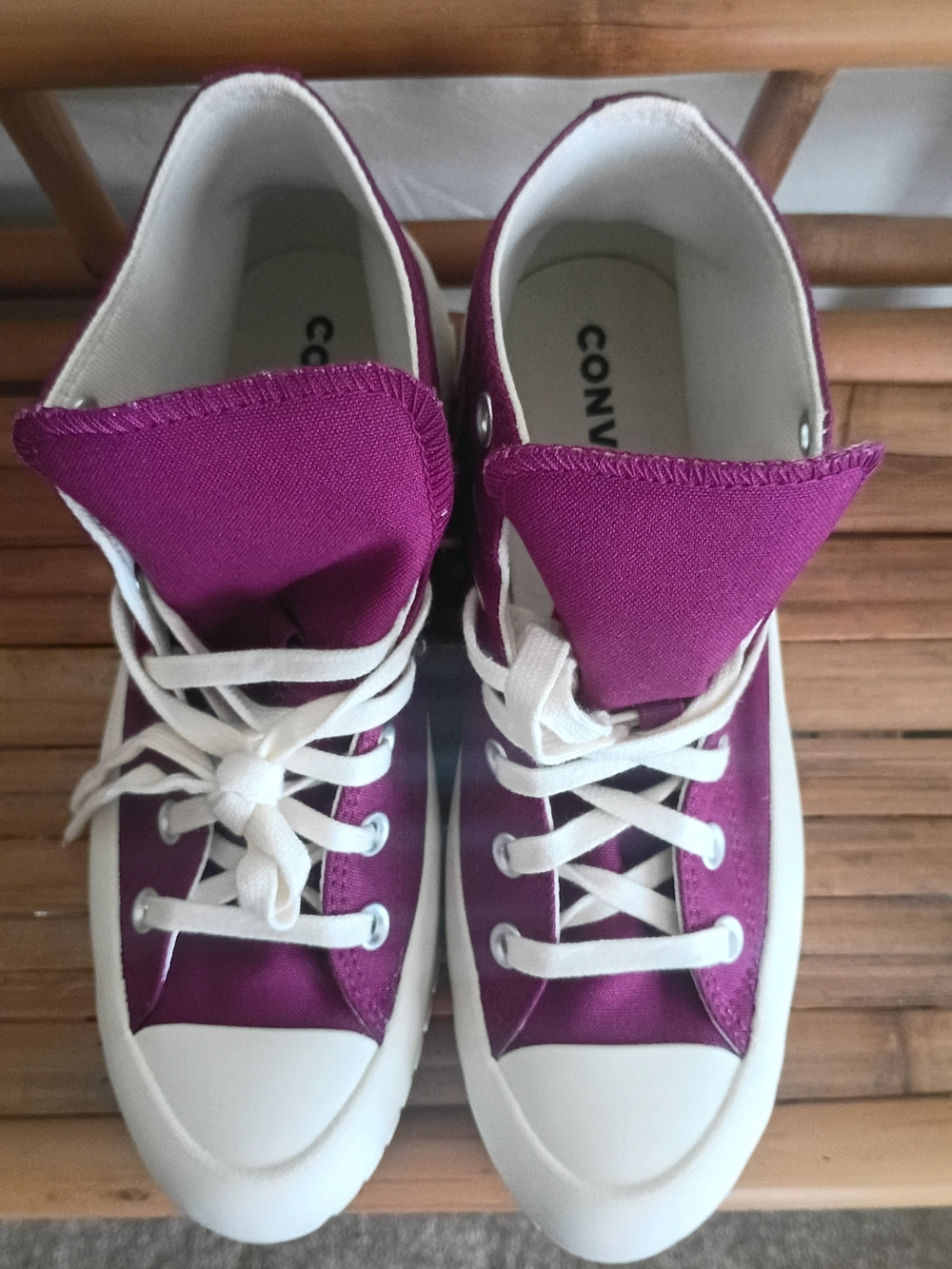 Converse Chuck Taylor All Star Platform Sneakers - Purple (2022) Discontinued - Picture 8 of 10